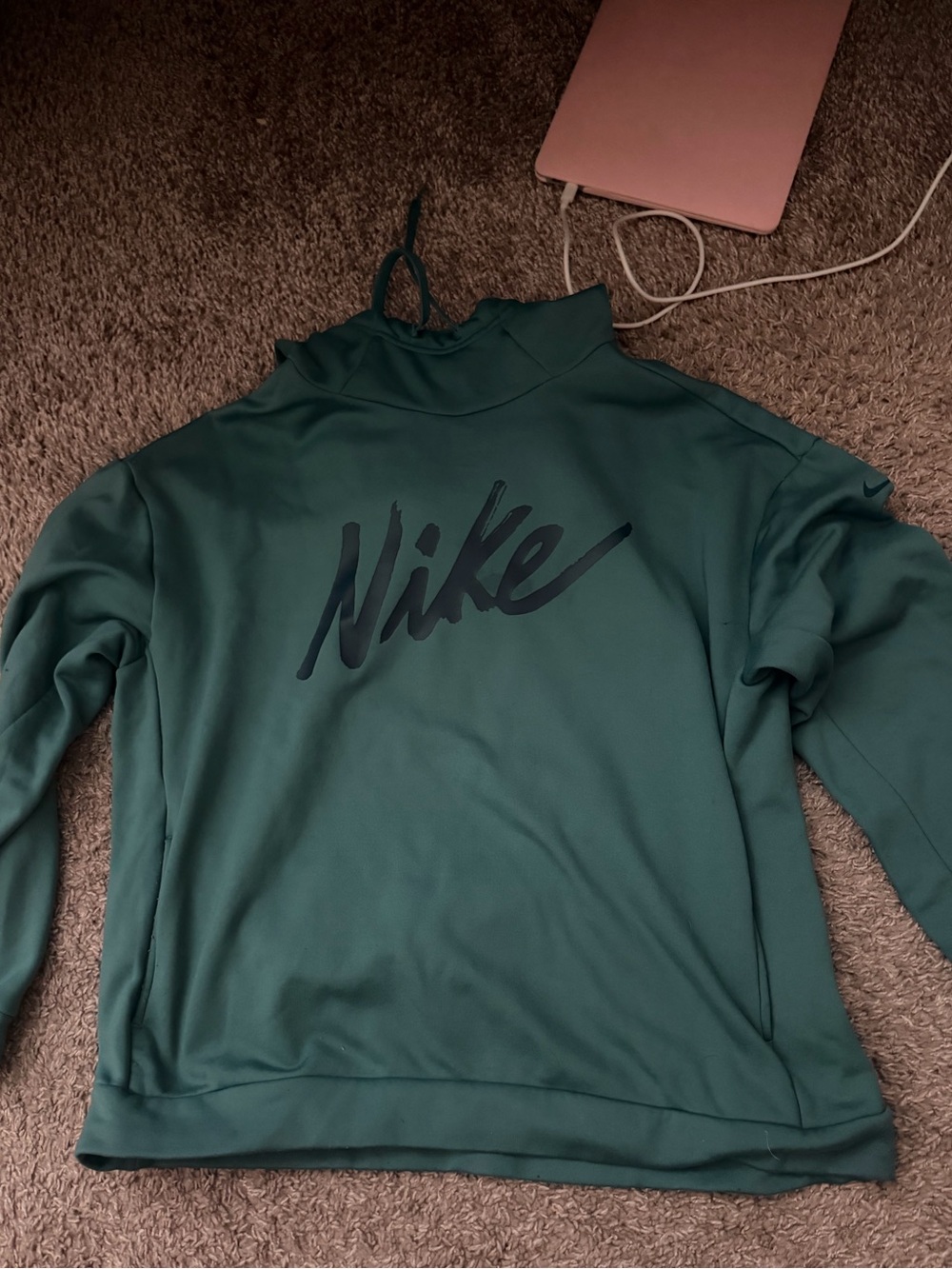 Nike Women's Teal hoodie